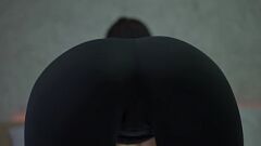 Riproduci Suoni sensuali di pompini e labbra gonfie in pantaloni da yoga 💋agasm!