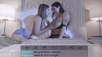 Oynat Kötü - Angela White, Kristen Scott'la kamera çekmeyi öğreniyor